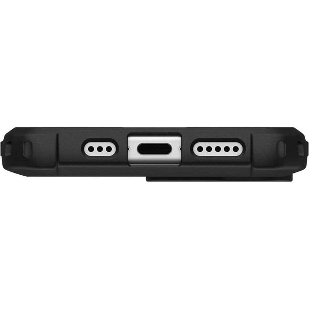 Etui pancerne Urban Armor Gear Metropolis LT Kevlar MagSafe do Apple iPhone 16, czarne z kevlarem